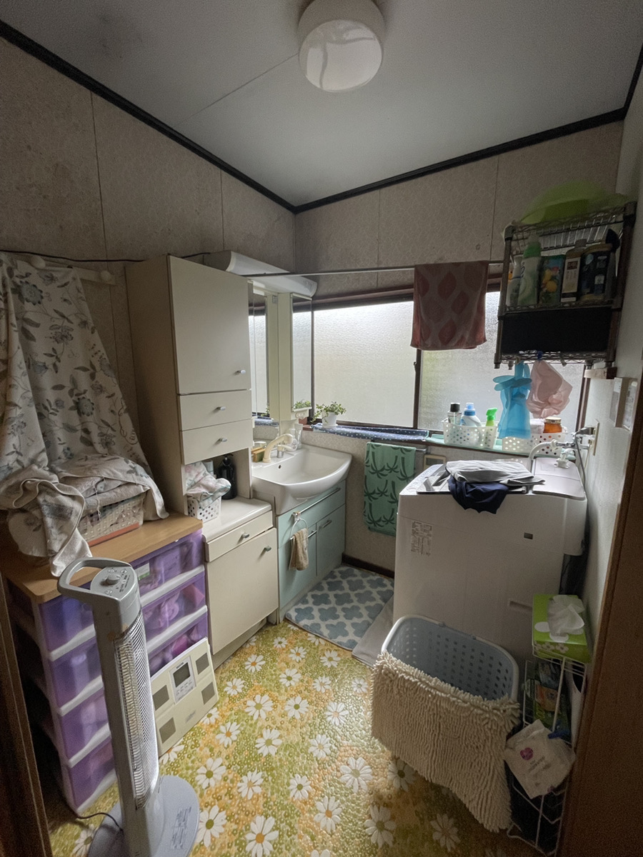 丁寧な暮らしをしたくなる洗面所